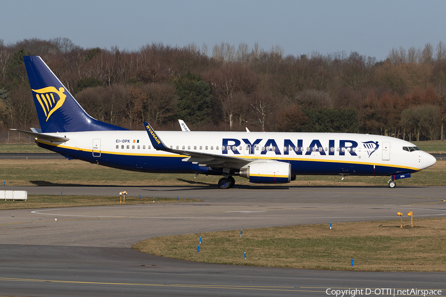 Ryanair Boeing 737-8AS (EI-DPK) | Photo 150148