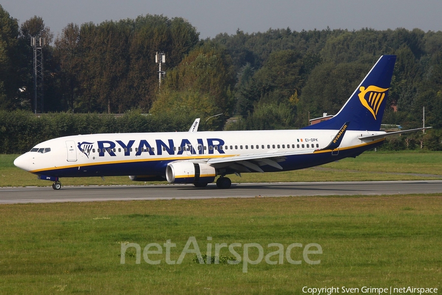 Ryanair Boeing 737-8AS (EI-DPK) | Photo 186187