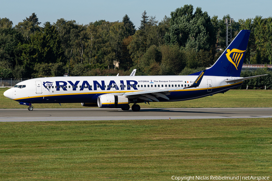 Ryanair Boeing 737-8AS (EI-DPL) | Photo 348761