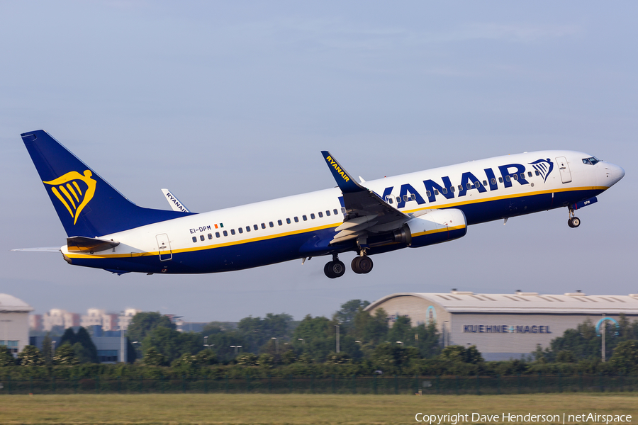 Ryanair Boeing 737-8AS (EI-DPM) | Photo 247443