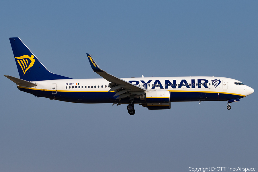 Ryanair Boeing 737-8AS (EI-DPM) | Photo 398211