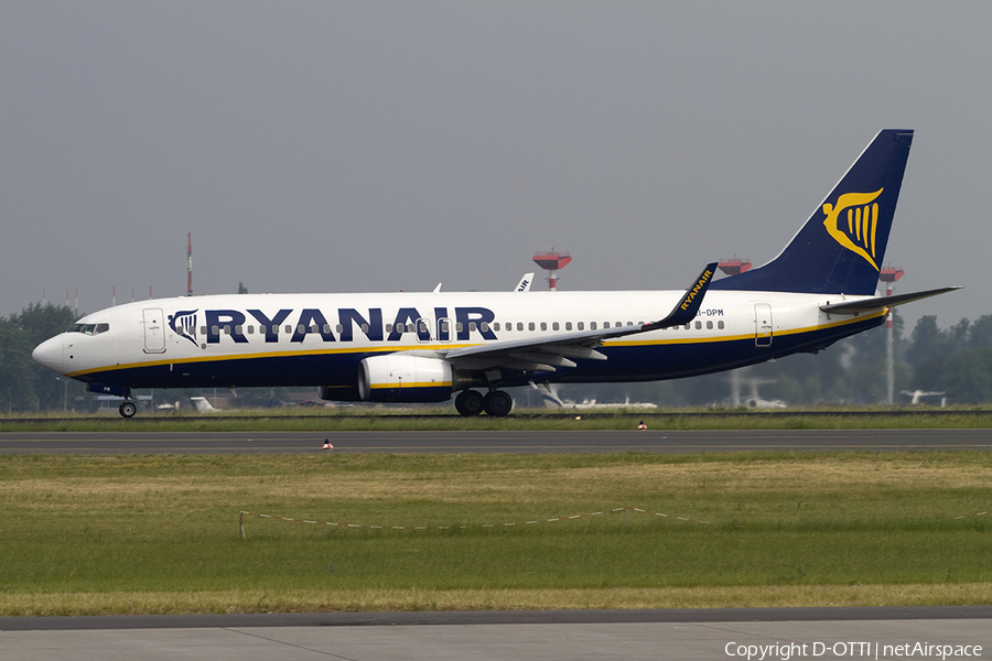 Ryanair Boeing 737-8AS (EI-DPM) | Photo 292369