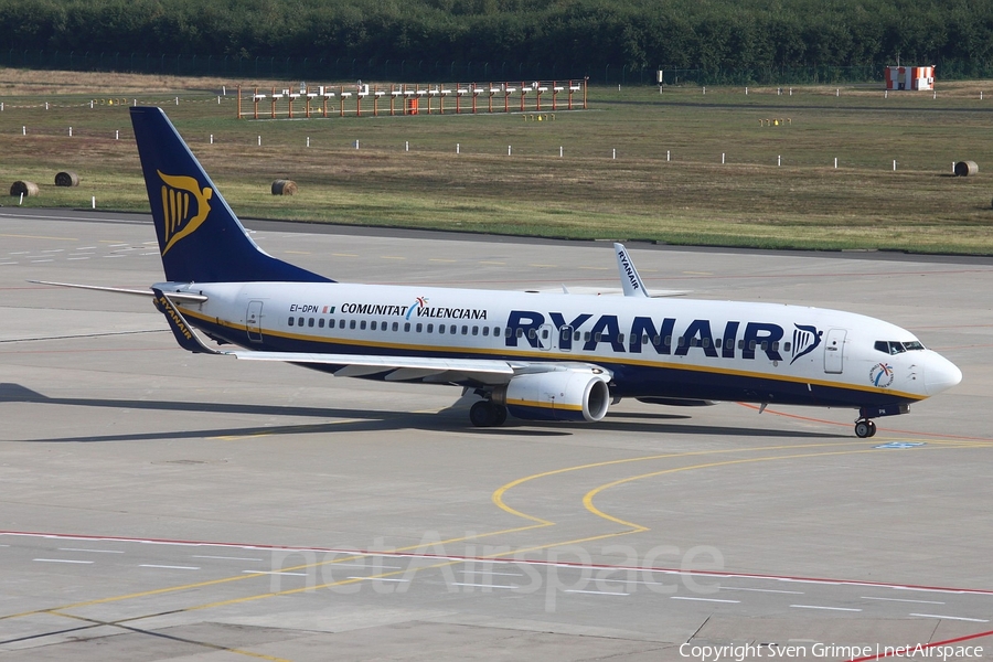 Ryanair Boeing 737-8AS (EI-DPN) | Photo 38860