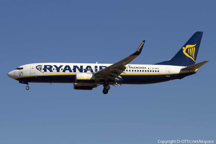 Ryanair Boeing 737-8AS (EI-DPS) | Photo 414046