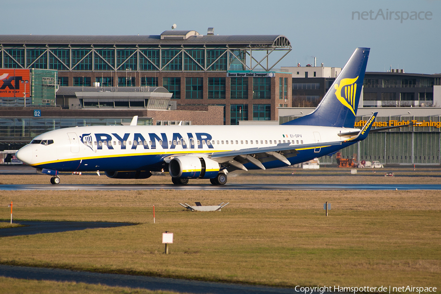 Ryanair Boeing 737-8AS (EI-DPV) | Photo 36342