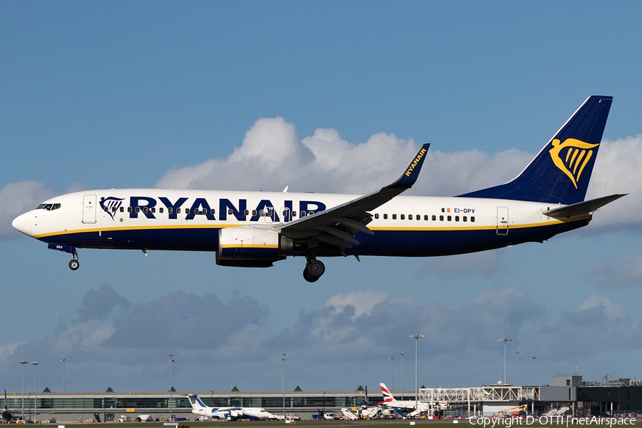 Ryanair Boeing 737-8AS (EI-DPV) | Photo 150513