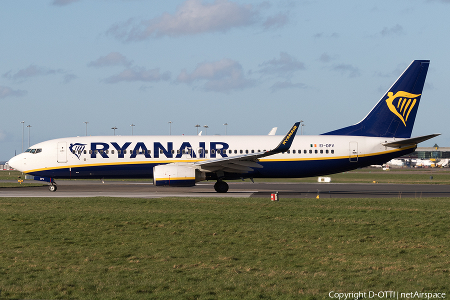 Ryanair Boeing 737-8AS (EI-DPV) | Photo 150645