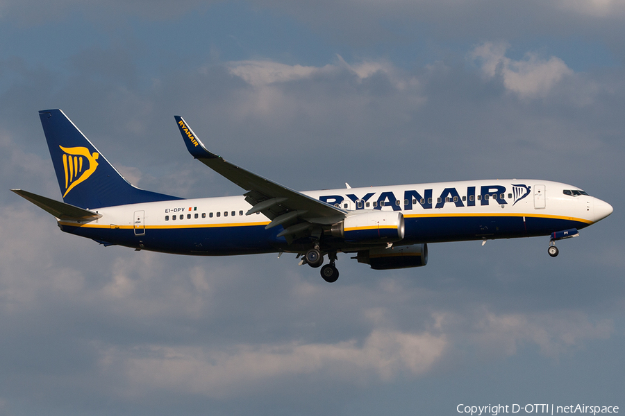 Ryanair Boeing 737-8AS (EI-DPV) | Photo 201975