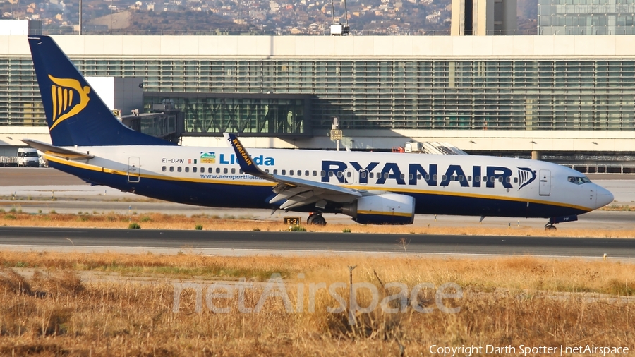 Ryanair Boeing 737-8AS (EI-DPW) | Photo 212802