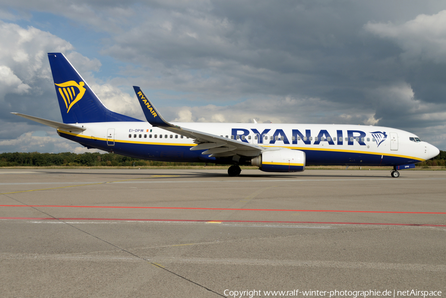 Ryanair Boeing 737-8AS (EI-DPW) | Photo 576407