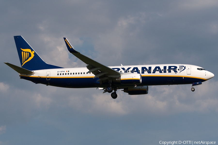Ryanair Boeing 737-8AS (EI-DPW) | Photo 201971
