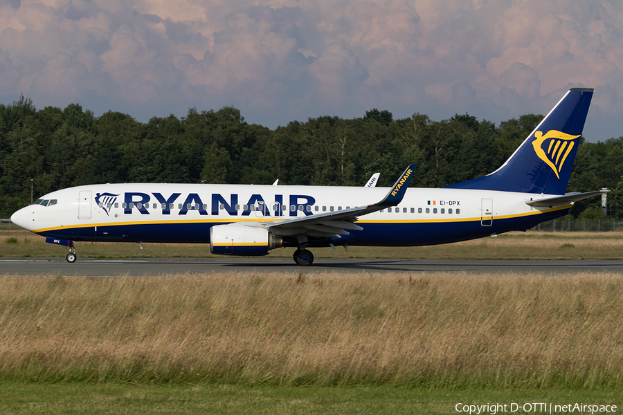 Ryanair Boeing 737-8AS (EI-DPX) | Photo 173081