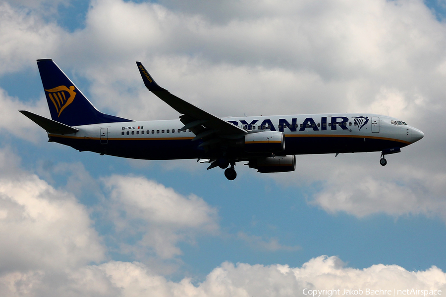 Ryanair Boeing 737-8AS (EI-DPX) | Photo 183154