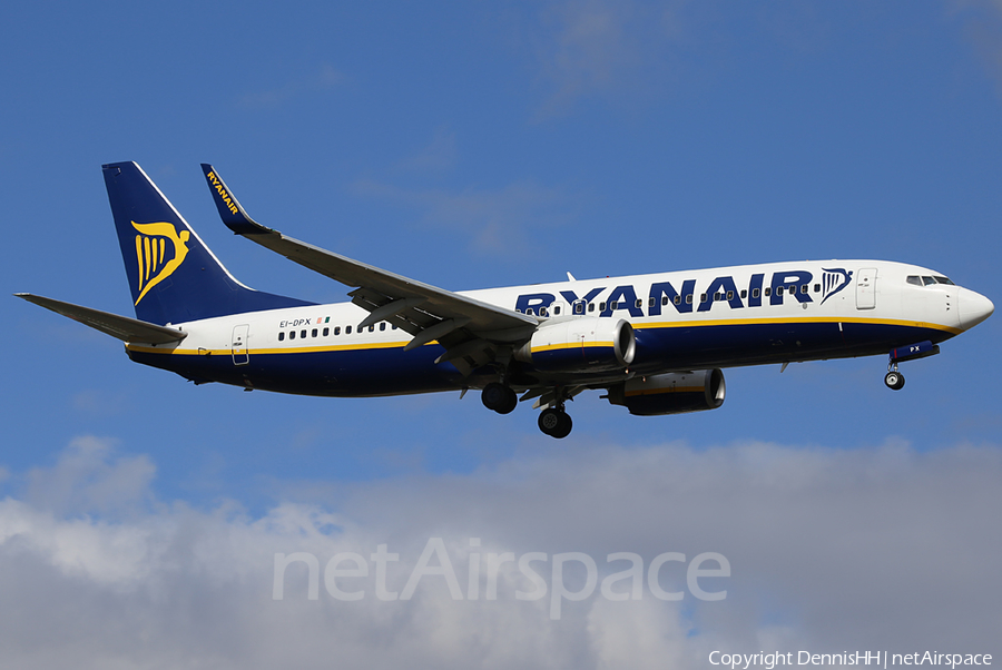 Ryanair Boeing 737-8AS (EI-DPX) | Photo 368963