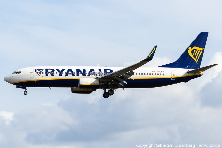 Ryanair Boeing 737-8AS (EI-DPY) | Photo 357433