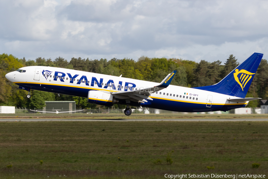 Ryanair Boeing 737-8AS (EI-DPY) | Photo 357435