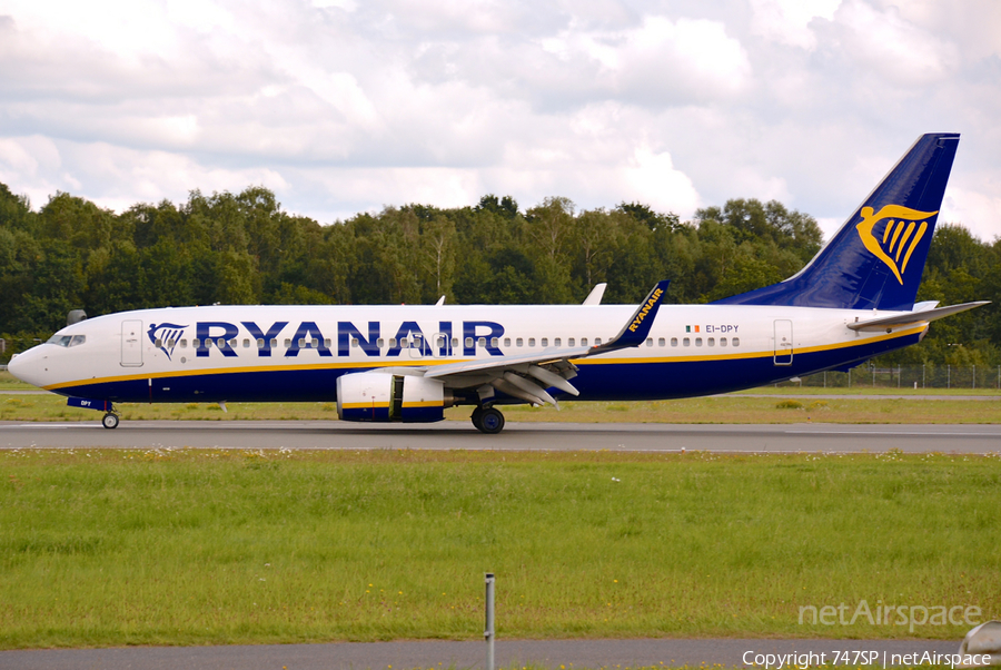 Ryanair Boeing 737-8AS (EI-DPY) | Photo 87013