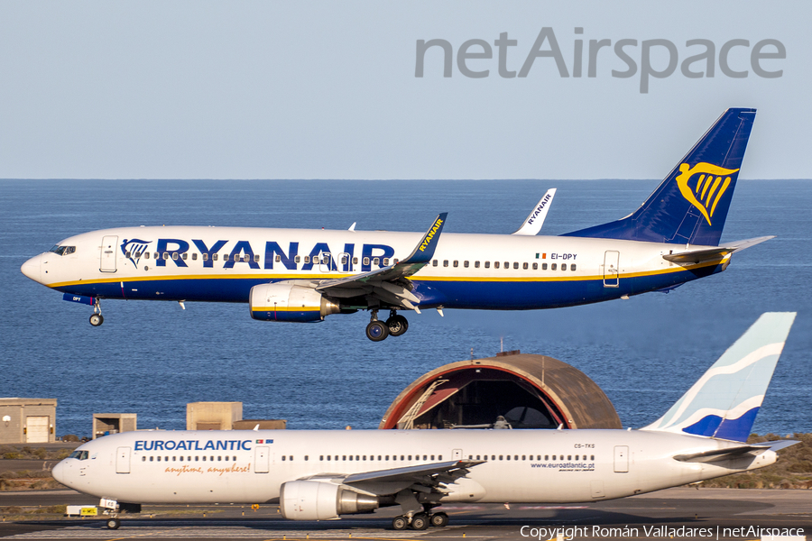 Ryanair Boeing 737-8AS (EI-DPY) | Photo 515093