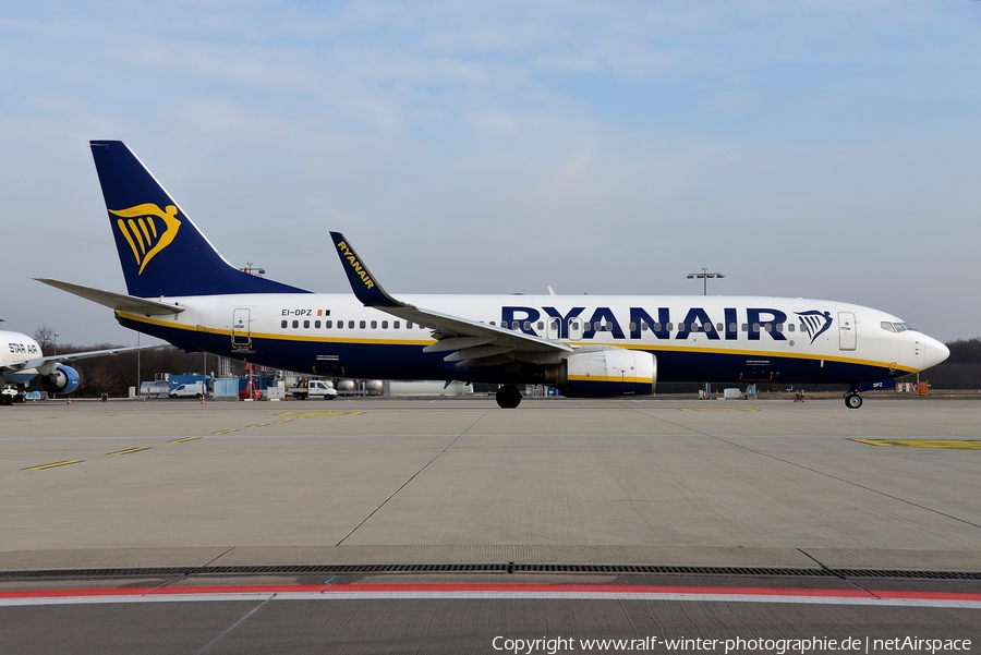 Ryanair Boeing 737-8AS (EI-DPZ) | Photo 457231