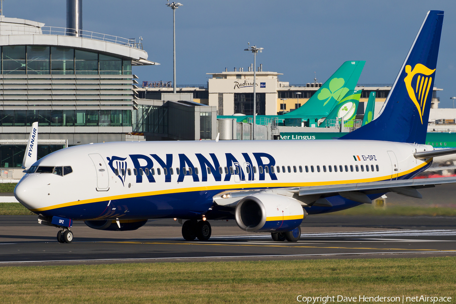Ryanair Boeing 737-8AS (EI-DPZ) | Photo 98061