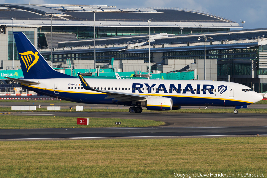 Ryanair Boeing 737-8AS (EI-DPZ) | Photo 98062