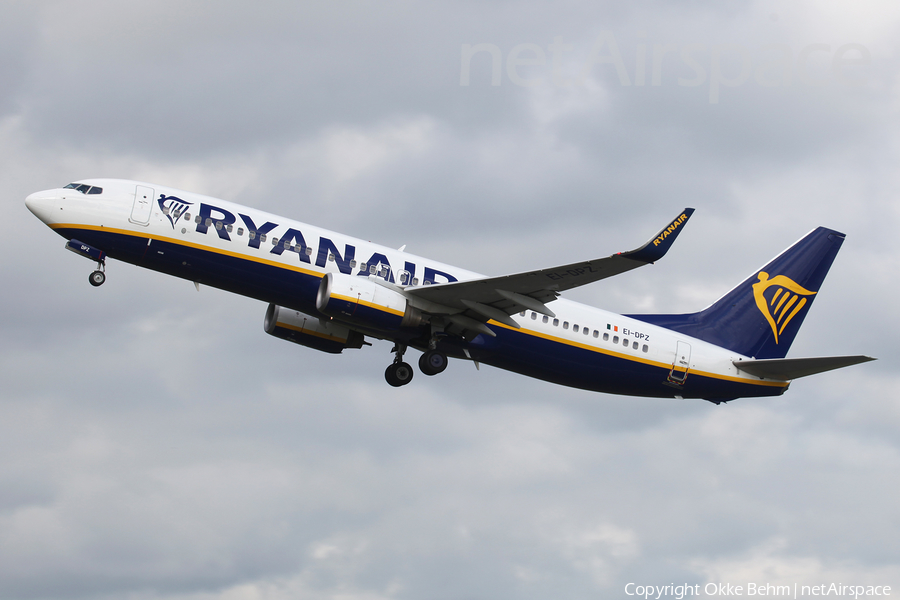 Ryanair Boeing 737-8AS (EI-DPZ) | Photo 176120