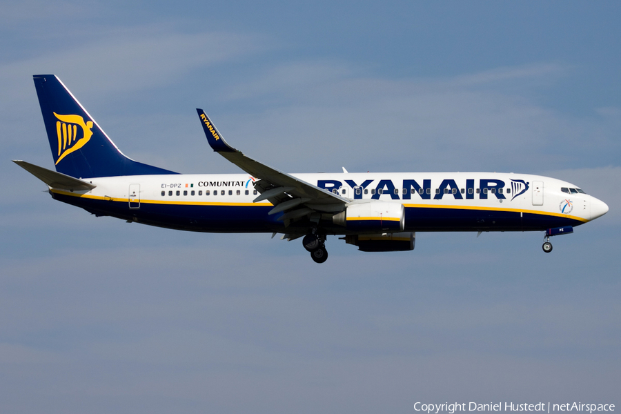 Ryanair Boeing 737-8AS (EI-DPZ) | Photo 545391