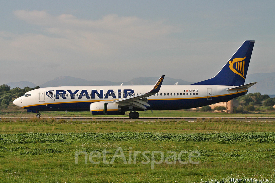 Ryanair Boeing 737-8AS (EI-DPZ) | Photo 161112