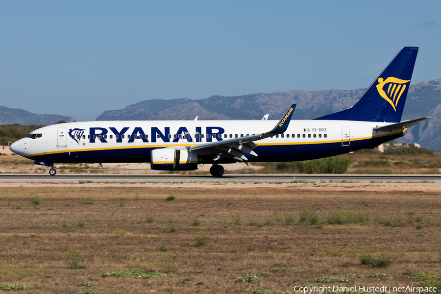 Ryanair Boeing 737-8AS (EI-DPZ) | Photo 474007
