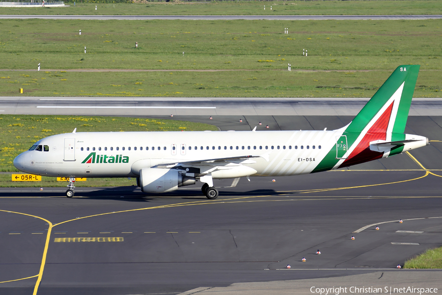 Alitalia Airbus A320-214 (EI-DSA) | Photo 107668