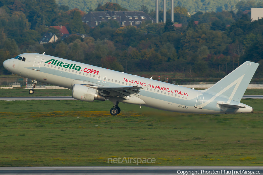 Alitalia Airbus A320-214 (EI-DSA) | Photo 87168