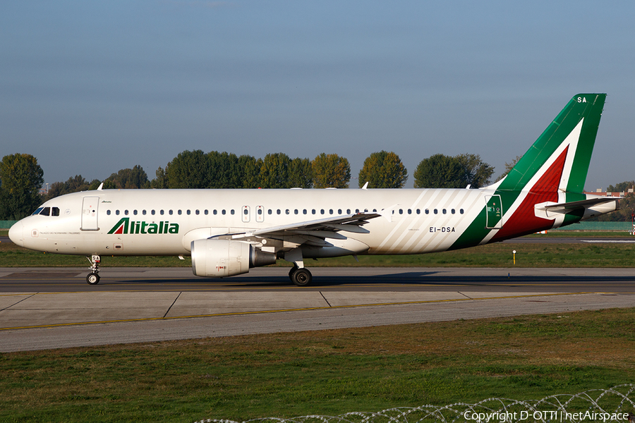 Alitalia Airbus A320-214 (EI-DSA) | Photo 480418