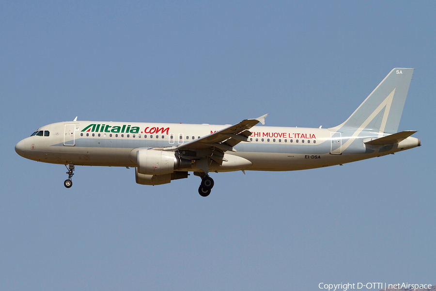 Alitalia Airbus A320-214 (EI-DSA) | Photo 367176