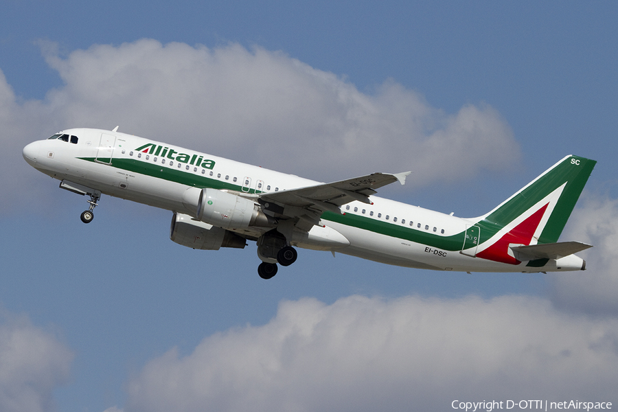 Alitalia Airbus A320-216 (EI-DSC) | Photo 380766
