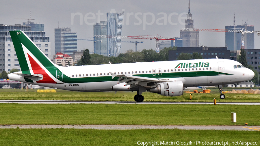 Alitalia Airbus A320-216 (EI-DSC) | Photo 446597