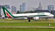 Alitalia Airbus A320-216 (EI-DSC) at  Warsaw - Frederic Chopin International, Poland