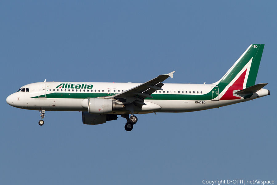 Alitalia Airbus A320-216 (EI-DSD) | Photo 507901