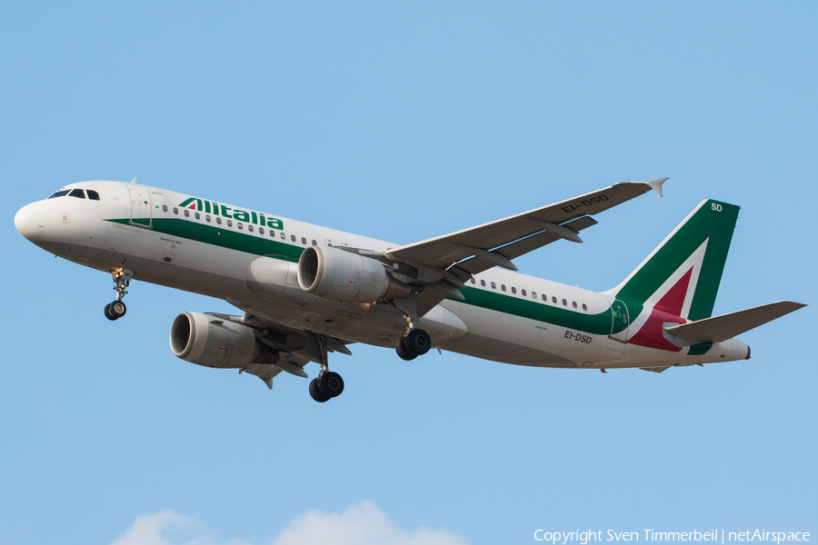 Alitalia Airbus A320-216 (EI-DSD) | Photo 185195