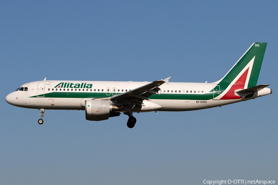 Alitalia Airbus A320-216 (EI-DSG) | Photo 293112
