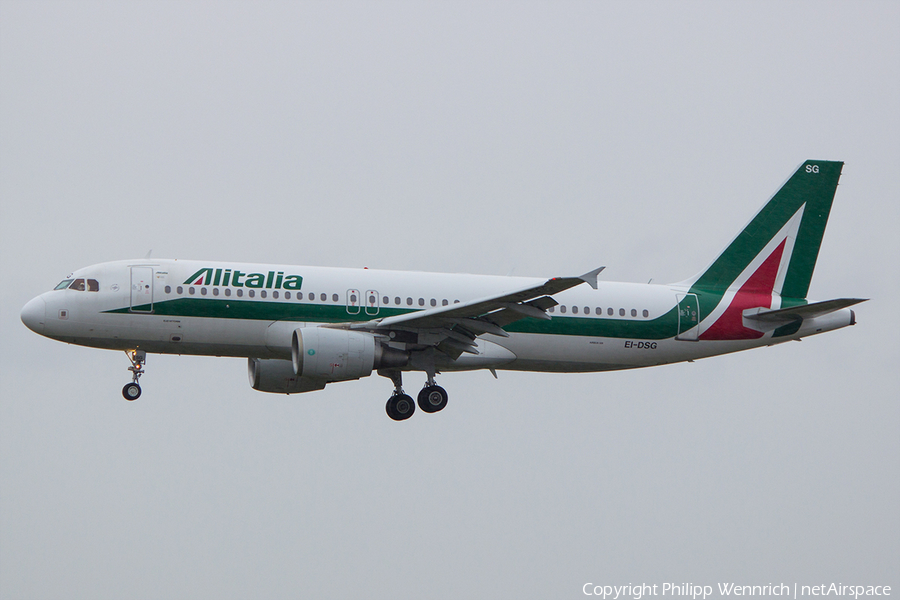 Alitalia Airbus A320-216 (EI-DSG) | Photo 106766