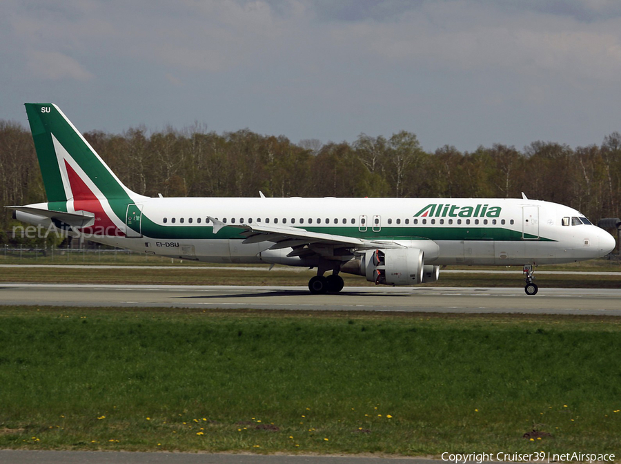 Alitalia Airbus A320-216 (EI-DSU) | Photo 518715