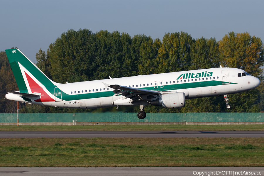 Alitalia Airbus A320-216 (EI-DSU) | Photo 480424