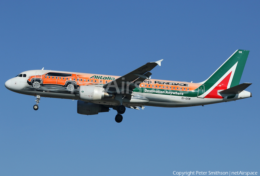 Alitalia Airbus A320-216 (EI-DSW) | Photo 294334