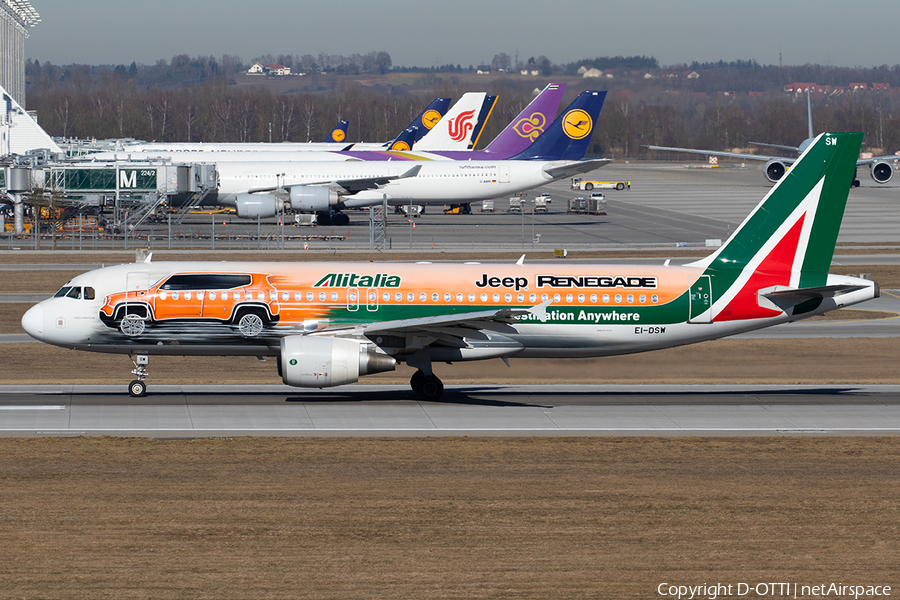 Alitalia Airbus A320-216 (EI-DSW) | Photo 297775