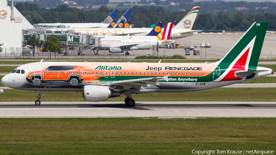 Alitalia Airbus A320-216 (EI-DSW) | Photo 320021