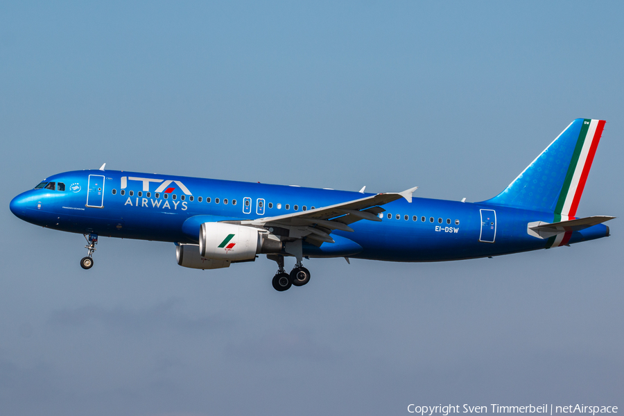 ITA Airways Airbus A320-216 (EI-DSW) | Photo 500902