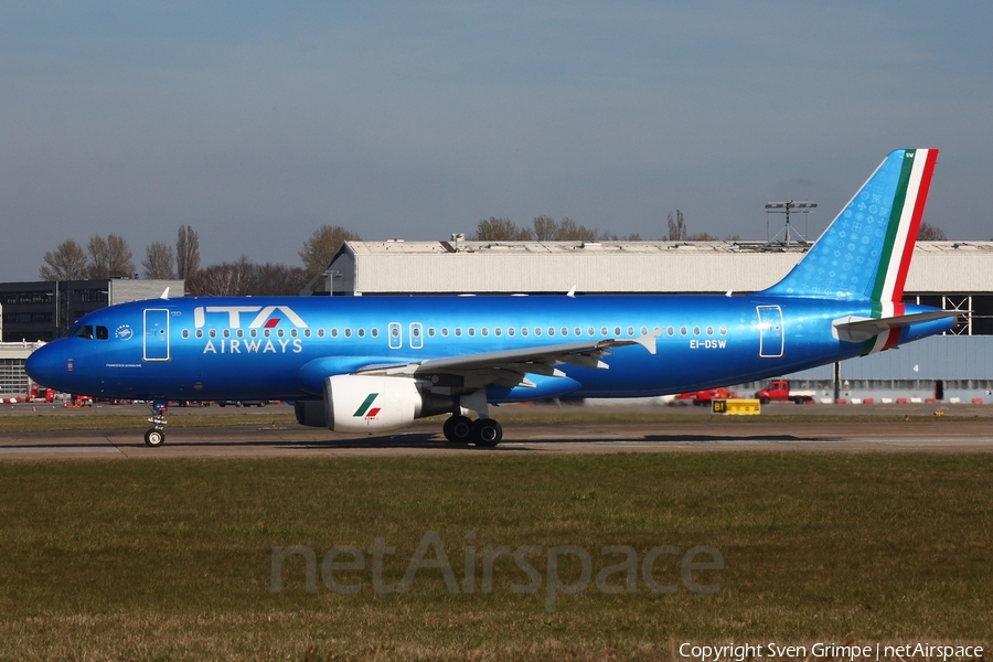 ITA Airways Airbus A320-216 (EI-DSW) | Photo 501555