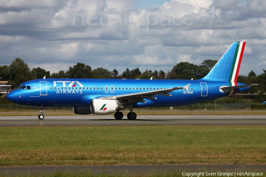 ITA Airways Airbus A320-216 (EI-DSW) | Photo 517594