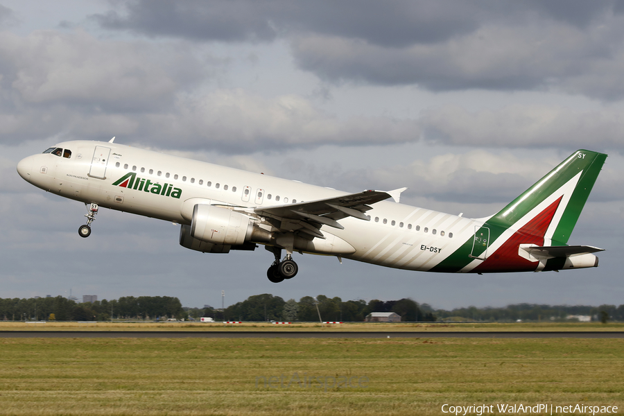 Alitalia Airbus A320-216 (EI-DSY) | Photo 519524