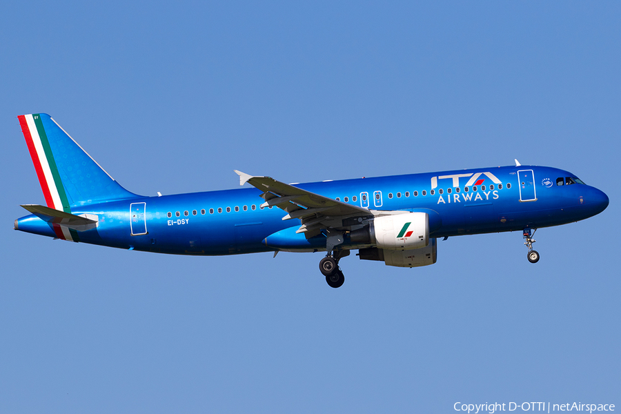 ITA Airways Airbus A320-216 (EI-DSY) | Photo 562917